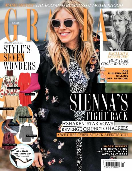 Grazia UK – Issue 628 – 22 May 2017