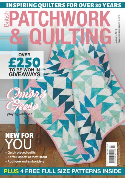 Patchwork &amp; Quilting UK — January 2018