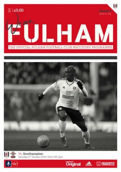 Fulham FC — Fulham V Southampton — 6 January 2018
