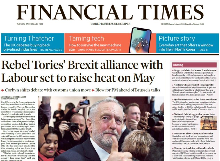 Financial Times – 27.02.2018