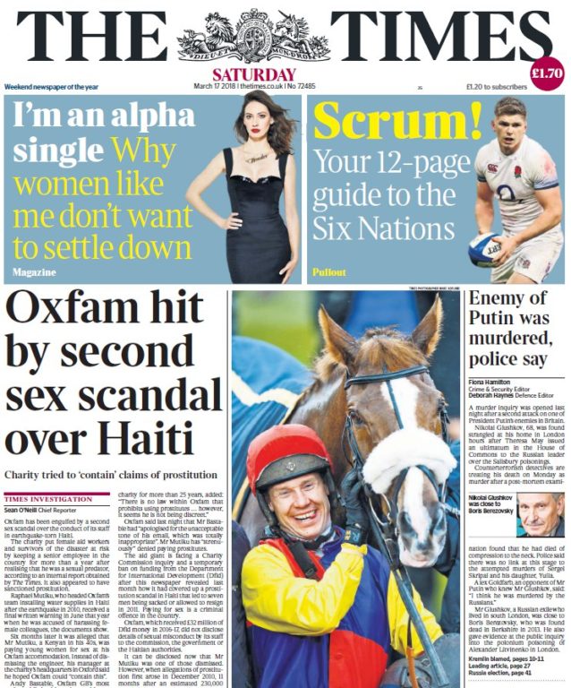 The Times – 17.03.2018
