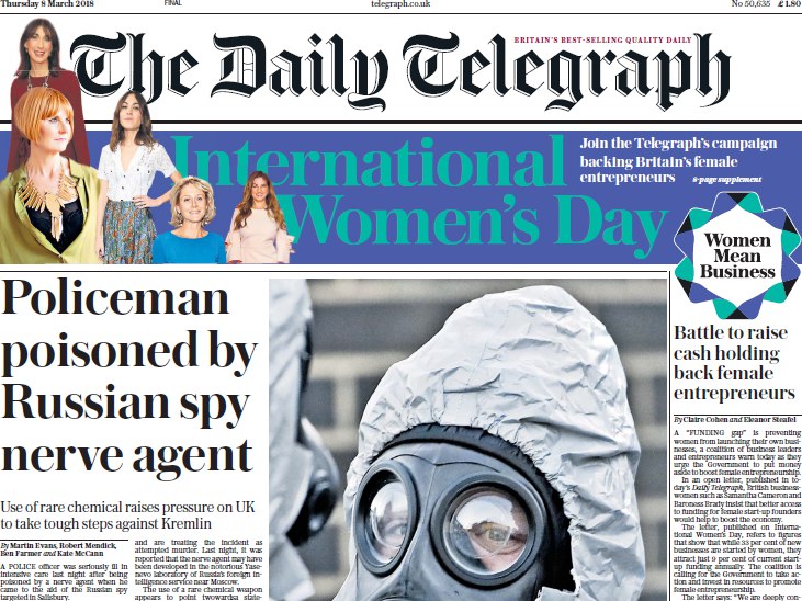 The Daily Telegraph – 08.03.2018