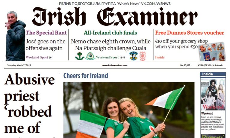 Irish Examiner – 17.03.2018