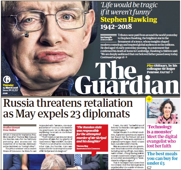 The Guardian – 15.03.2018