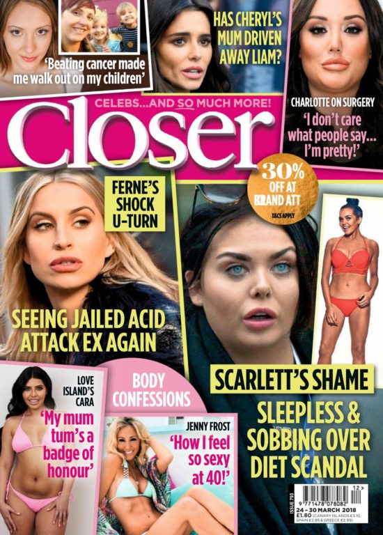 Closer UK – 24 March 2018