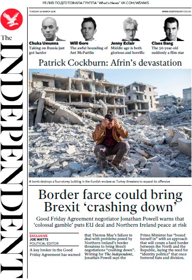 The Independent – 20.03.2018
