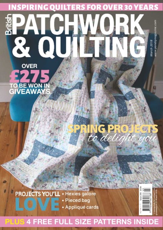 Patchwork &amp; Quilting UK – March 2018