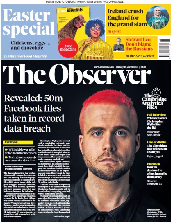 The Observer – 18.03.2018