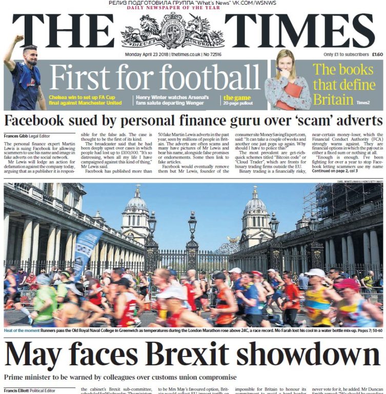 The Times – 23.04.2018
