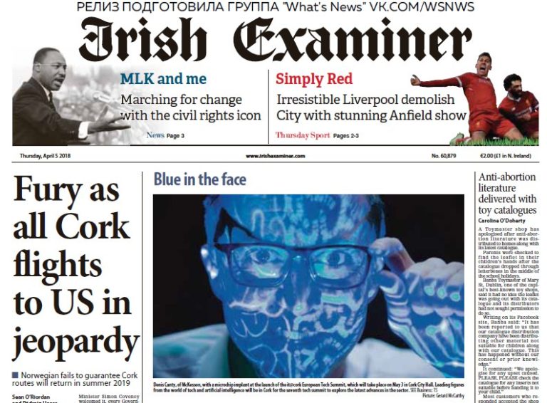 Irish Examiner – 05.04.2018