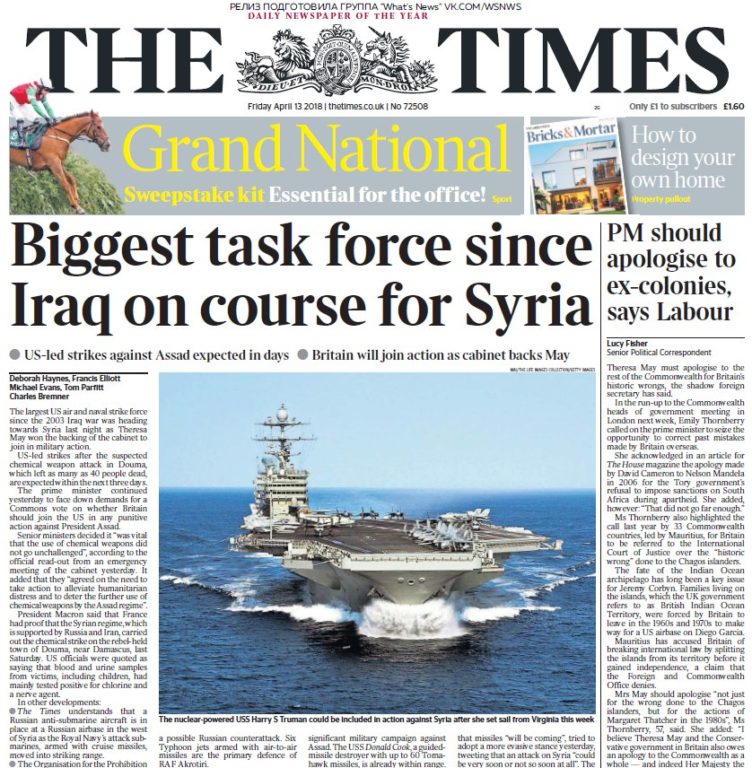 The Times – 13.04.2018