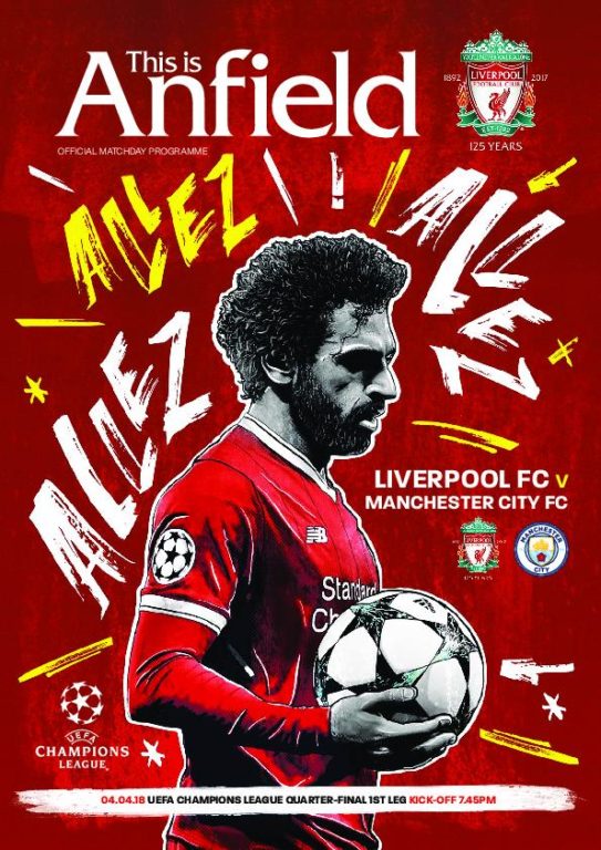 This Is Anfield – Liverpool FC Programmes – 08 April 2018