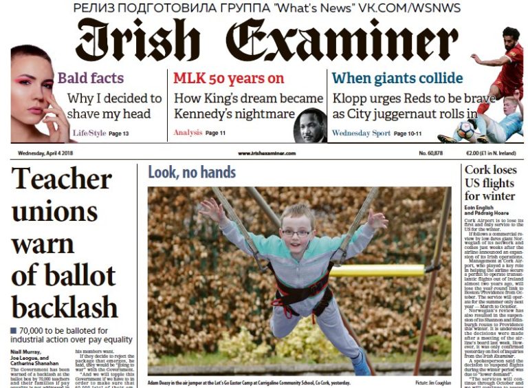 Irish Examiner – 04.04.2018