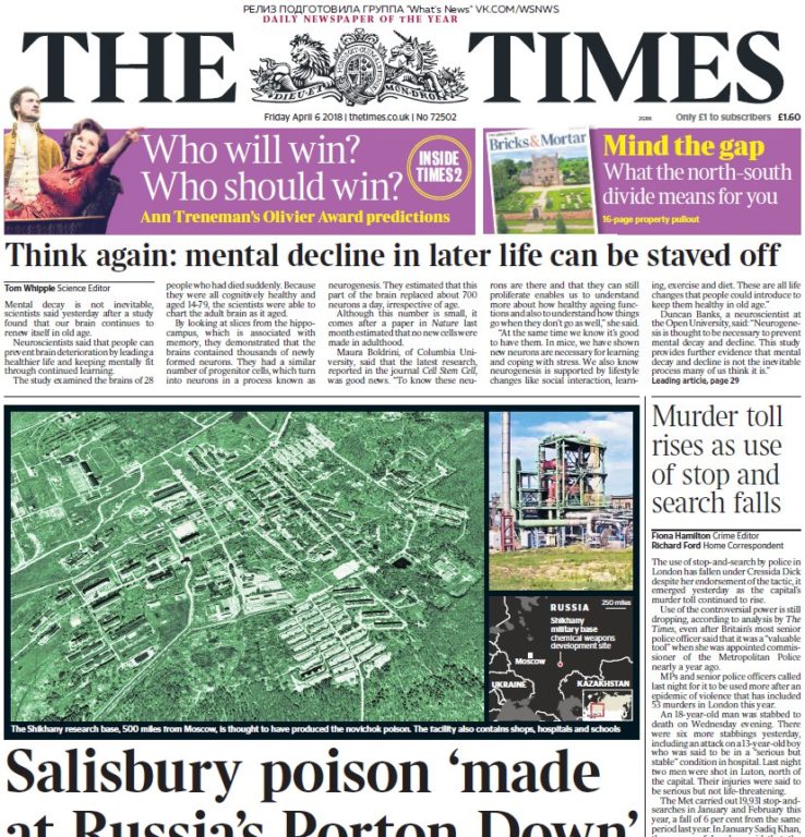 The Times – 06.04.2018