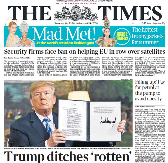 The Times – 09.05.2018