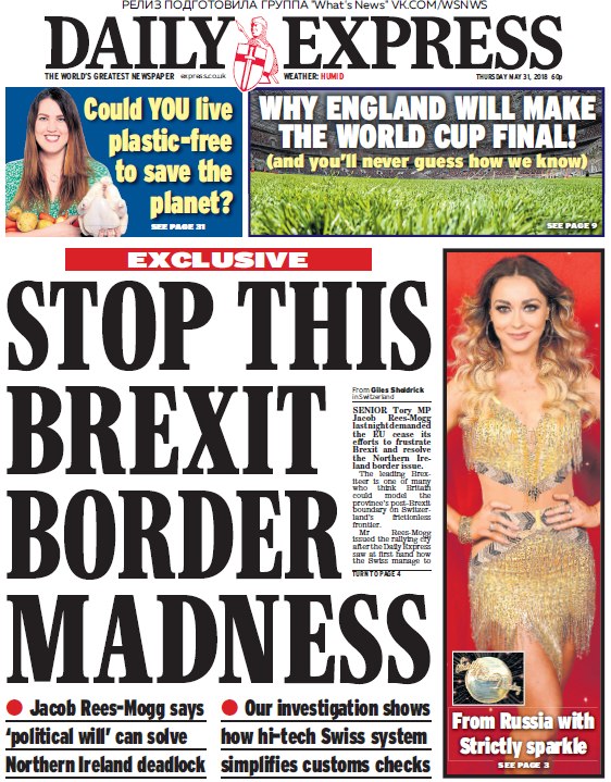 Daily Express – 31.05.2018
