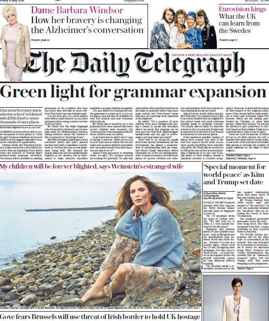 The Daily Telegraph – 11.05.2018