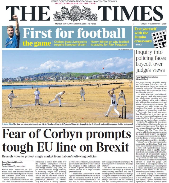 The Times – 07.05.2018