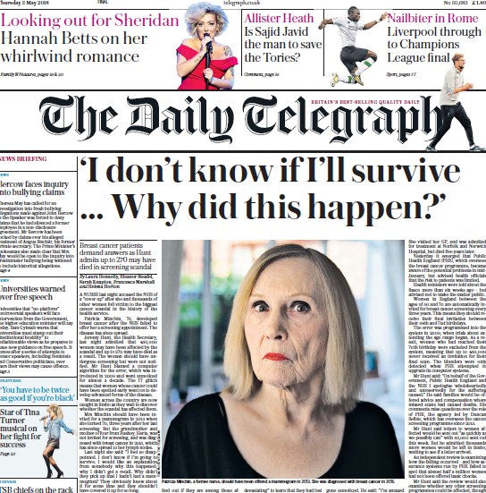 The Daily Telegraph – 03.05.2018