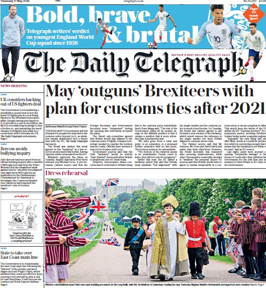 The Daily Telegraph – 17.05.2018