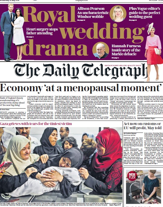 The Daily Telegraph – 16.05.2018