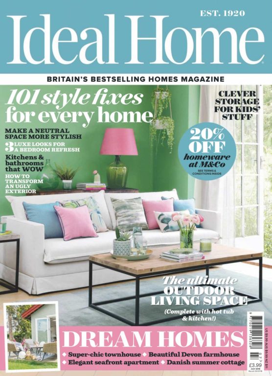Ideal Home UK – July 2018