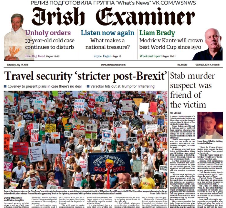Irish Examiner – 14.07.2018