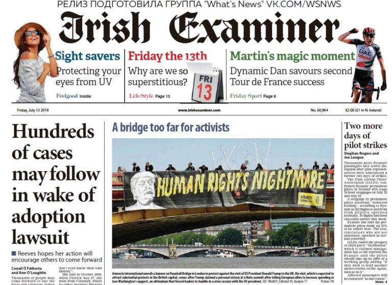 Irish Examiner – 13.07.2018