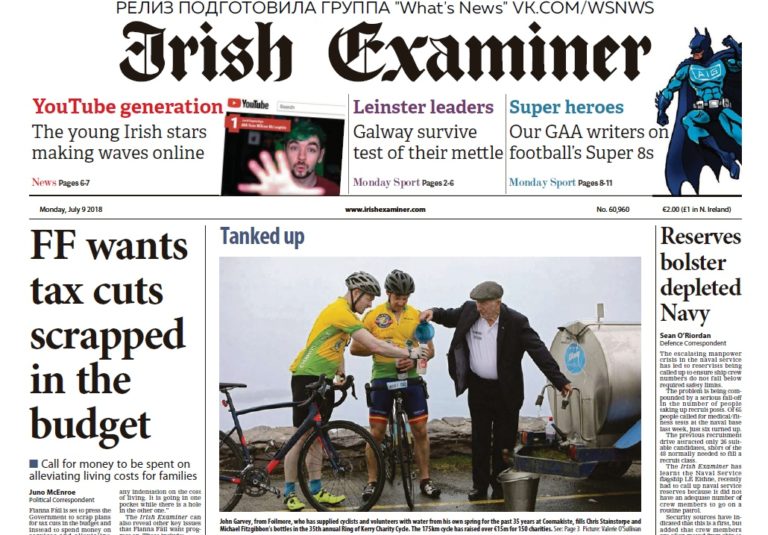 Irish Examiner – 09.07.2018