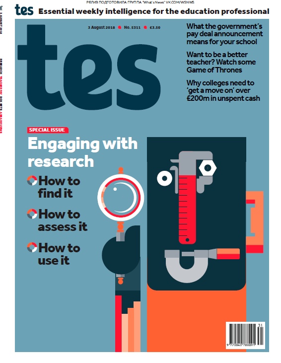 Times Educational Supplement – 03.08.2018