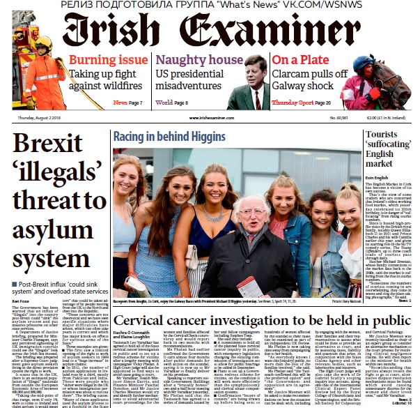 Irish Examiner – 02.08.2018