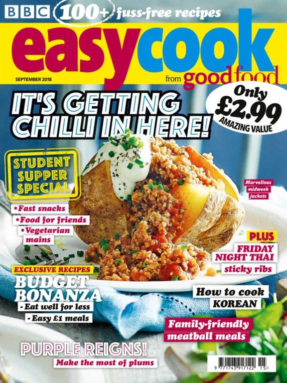 BBC Easy Cook UK – September 2018