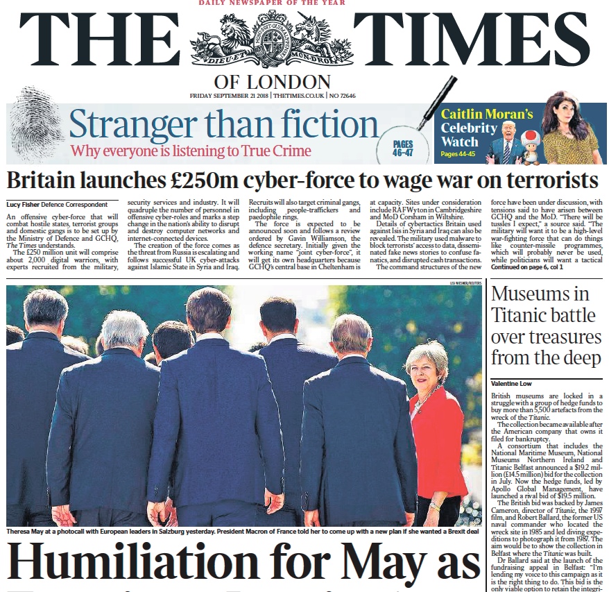 The Times – 21.09.2018