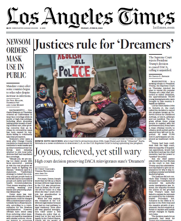 Los Angeles Times – 19.06.2020