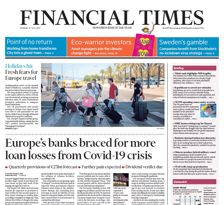 Financial Times UK – 27.07.2020
