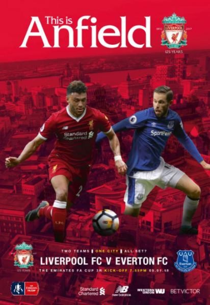 This Is Anfield — Liverpool FC V Everton FC — 5 January 2018