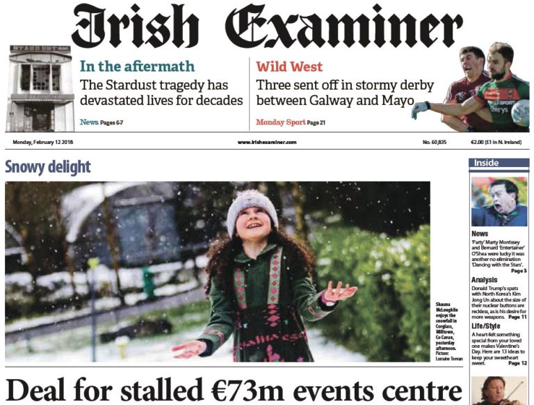 Irish Examiner – 12.02.2018