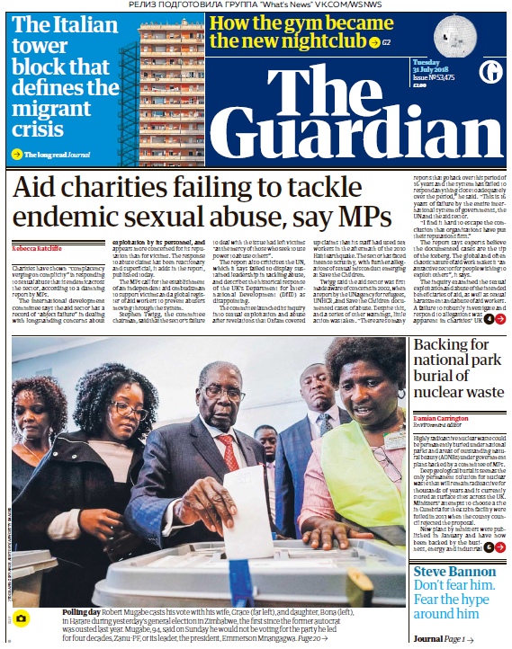 The Guardian - 31.07.2018 PDF download for free, UK journal