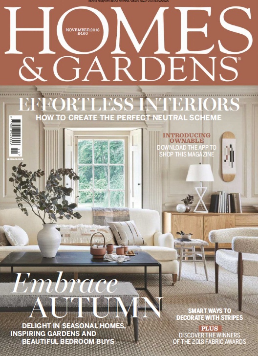 Homes & Gardens UK - 11.2018 PDF download for free, UK journal