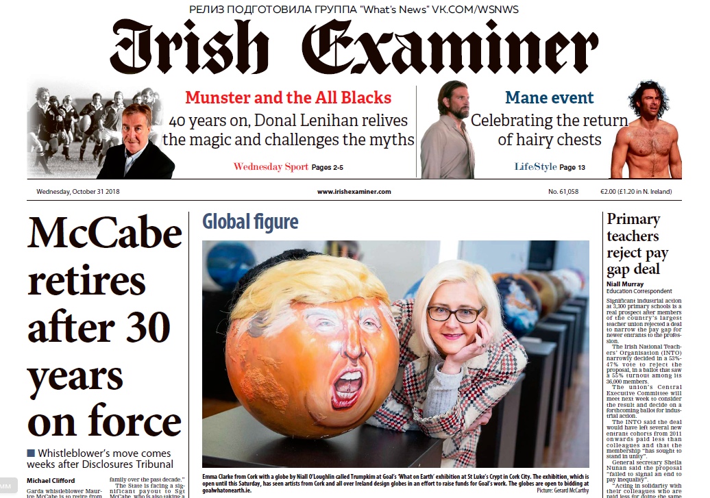 Irish Examiner – 31.10.2018