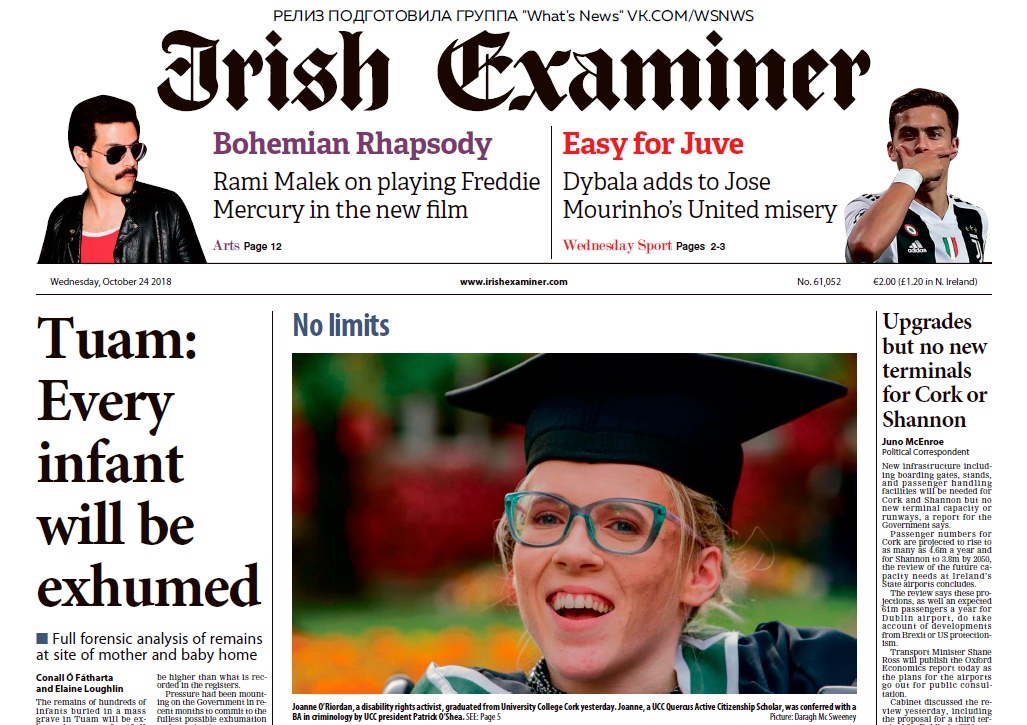 Irish Examiner – 24.10.2018