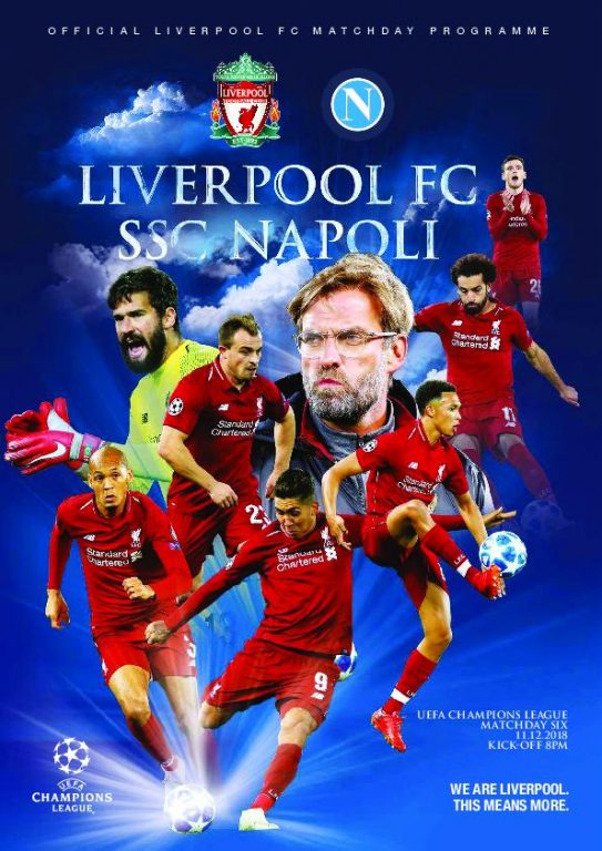 This Is Anfield – Liverpool FC Programmes – 11 December 2018