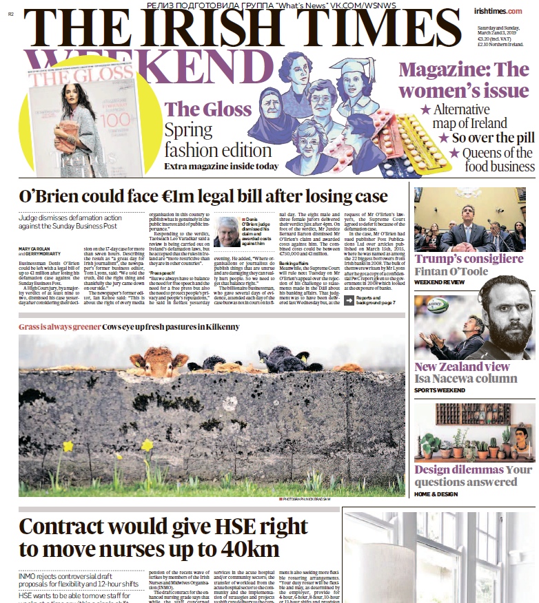 The Irish Times – 02.03.2019