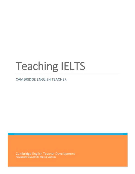Cambridge University Press – Teaching IELTS