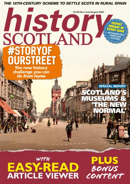 History Scotland – July-August 2020
